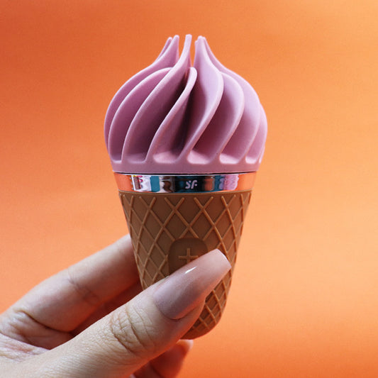 Spinning Ice-cream Cone Vibrator