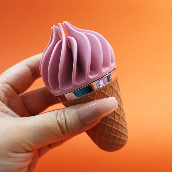 Spinning Ice-cream Cone Vibrator
